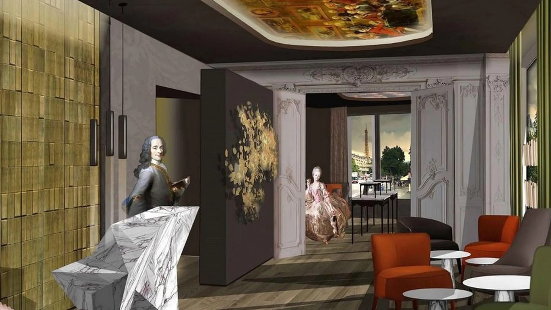 Hotel La Comtesse Παρίσι Γαλλία